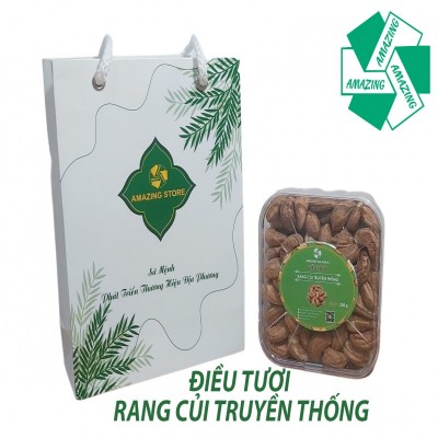 Điều Tươi Rang Củi Truyền Thống