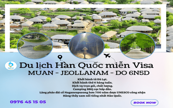 ĐÀ LẠT -  CAM RANH -  HÀN QUỐC