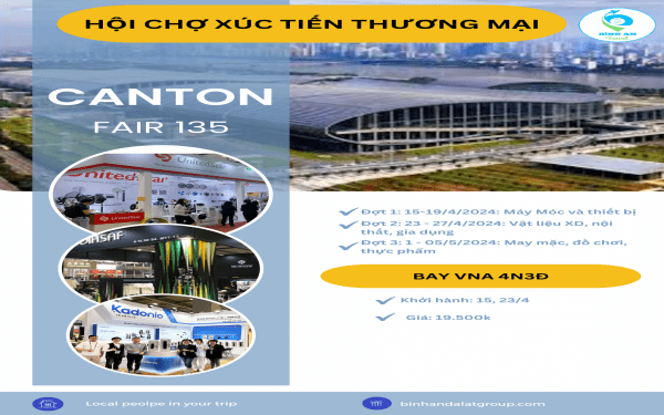 Hội chợ Canton Fair 135 Đường Hàng Không