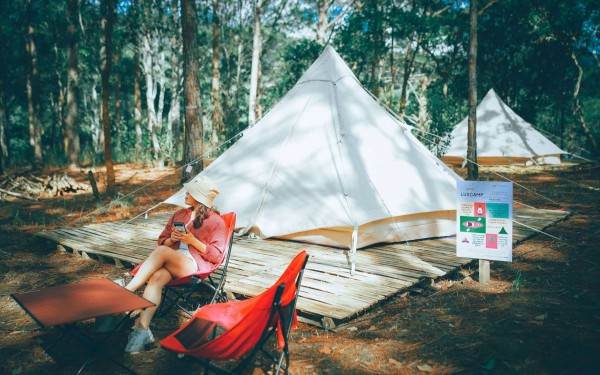 Tour Camping Đà Lạt và chèo thuyền