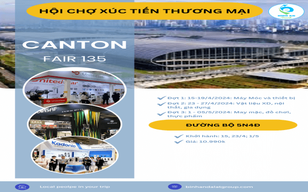 Hội chợ Canton Fair 135 Di chuyển bằng đường bộ